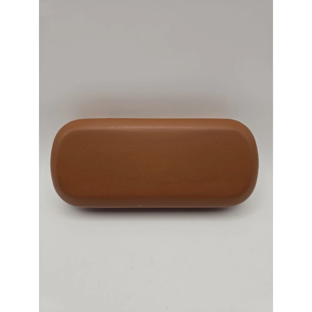 Fossil I Can See Clearly Now Brow. Leather Glasses Case